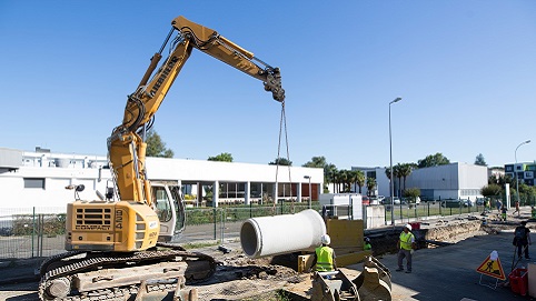 Sogeba Travaux publics, enfouissement réseaux, pau 64